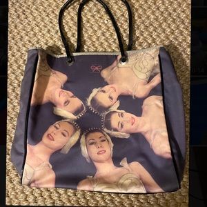 Anya Hindmarch screenprint purse